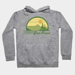 Gram Parsons / Retro Style Country Fan Design Hoodie